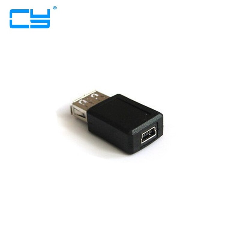 USB A Type 2 0 Female to Mini USB 5pin Female Connector Extension Adapter