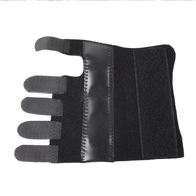 Elastische Polssteun Vinger Mouwen Brace Carpaal Tunnel Polssteun Pols Spalk Band Duim Vinger Juiste Pijn Hand T5P9