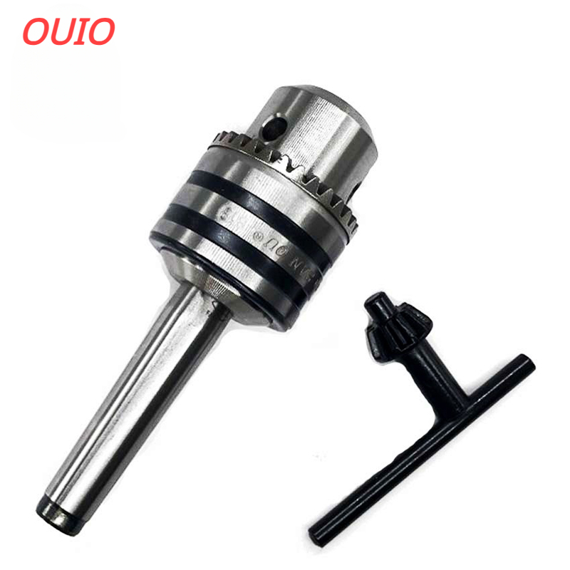 OUIO MT1 MT2 MT3 MT4 B10 B12 B16 B18 0,6-6/1-10/1-13/3-16/5-20 vástago Morse portabrocas cenador torno CNC máquina de taladro madera