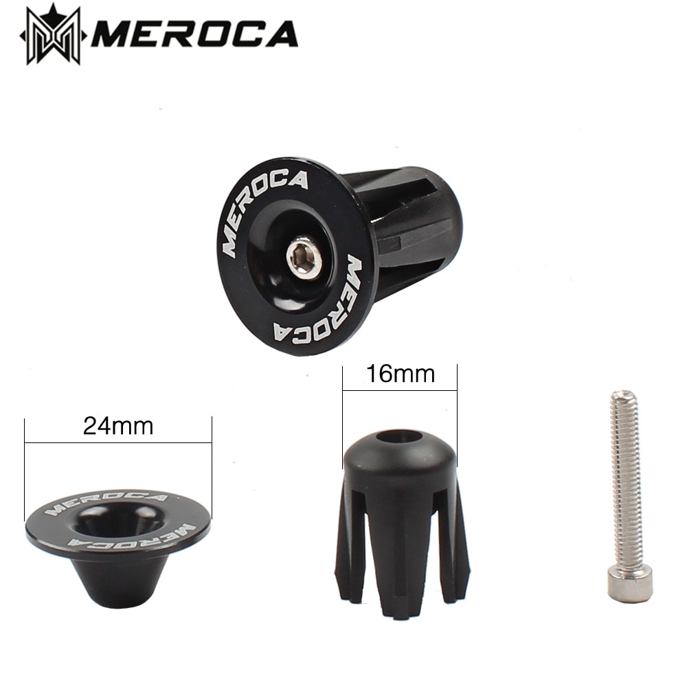 Meroca Een Paar Mountainbike Bar End Plug Aluminiu Grandado