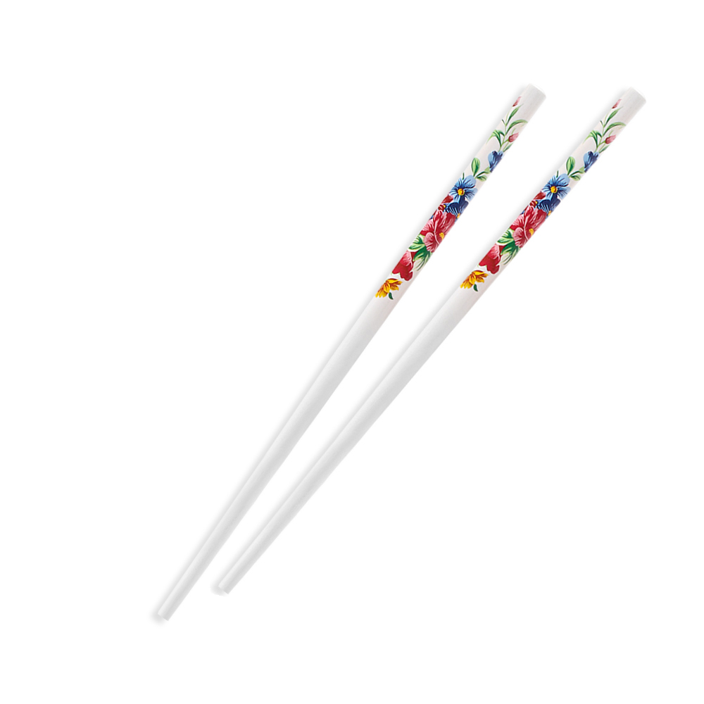 2 stks/set Handgemaakte Haar stok Vintage Schilderen haarspeld Kleurrijke Natuurlijke hout voor vrouwen Japanse haarspeld Hout Chinese haar stok: 4