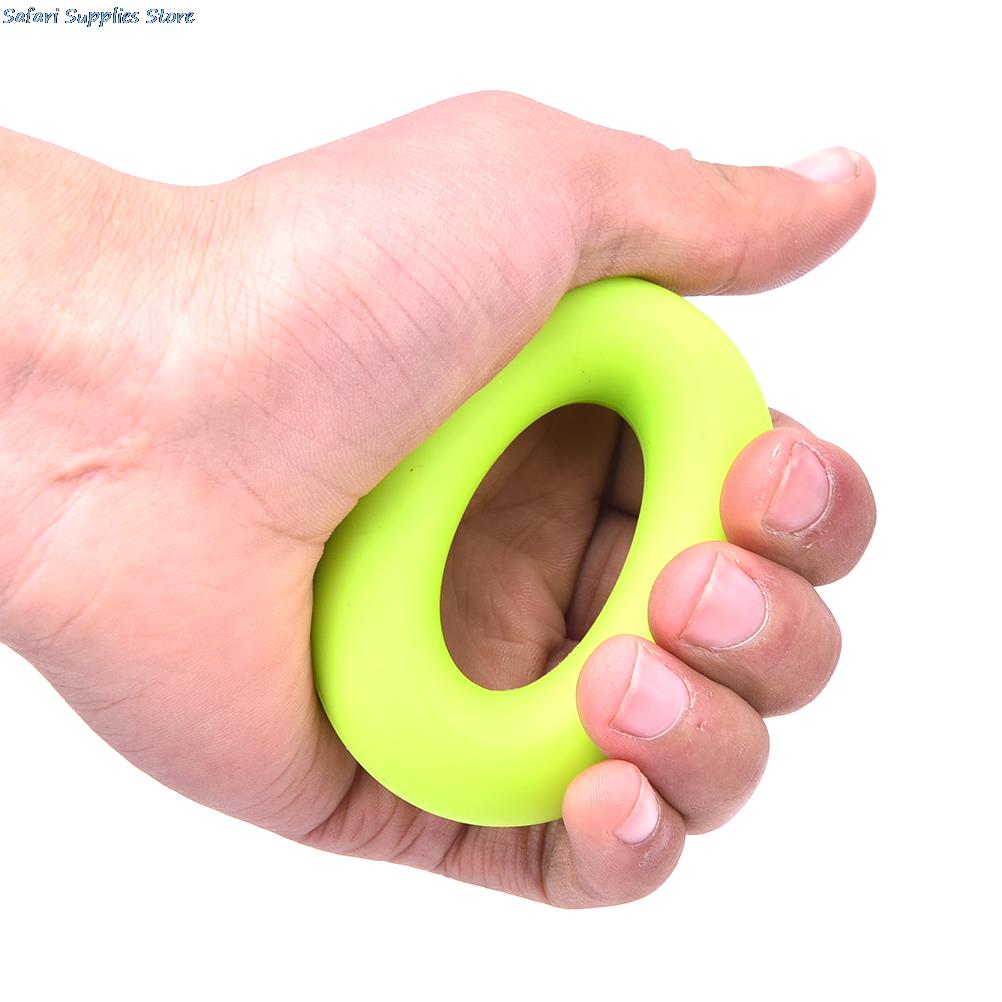Gummi håndgreb ring styrke muskeltræning træner træner gym ekspander griber styrke fingerring 7cm diameter