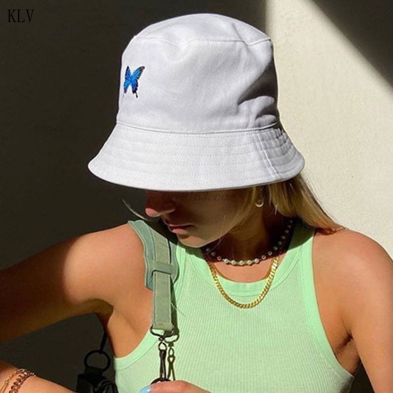 Harajuku Butterfly Navy Hat YV43637
