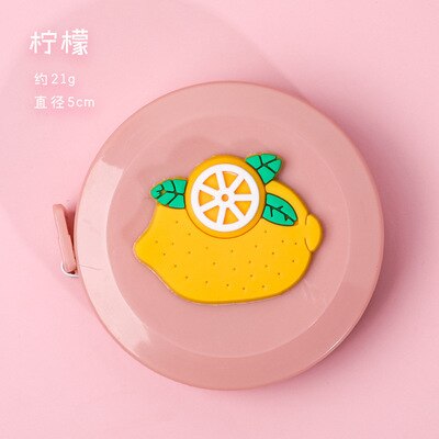 Cute Mini Tape Measure Fun Cartoon Portable Tape Measure Multifunctional Measuring Tool Measurements Leather Tape Measure: 8
