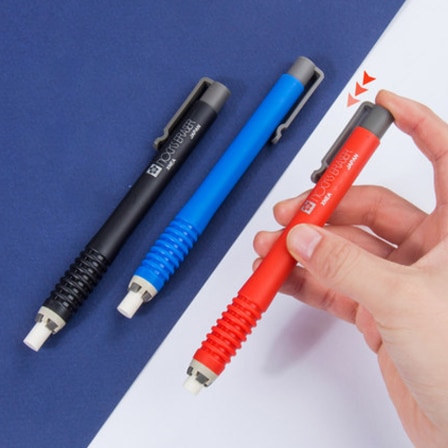 Sakura – gomme à crayon en caoutchouc xnée, 1 pièce, avec recharge, Type Push-out, pour croquis, dessin, fournitures d'art, de bureau