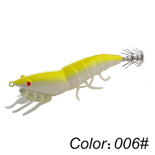 FISH KING – leurre Turlutte pour la pêche en mer, appât artificiel idéal pour la pêche au calmar, 3.0 #3.5 #: 006 / 3.5