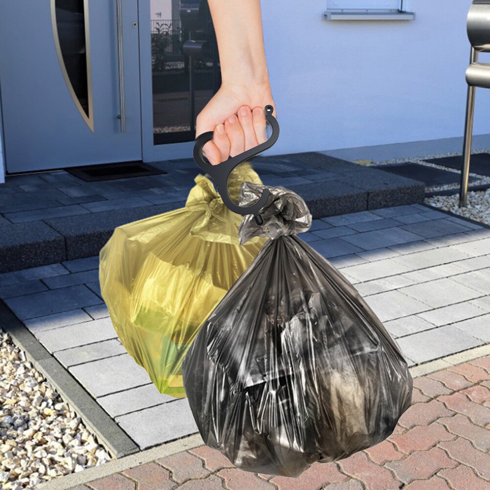 No Touch Door Opener Subway Train Stable Bus Handle Hook Ring Handle Tools Hands Free Press Elevator Button