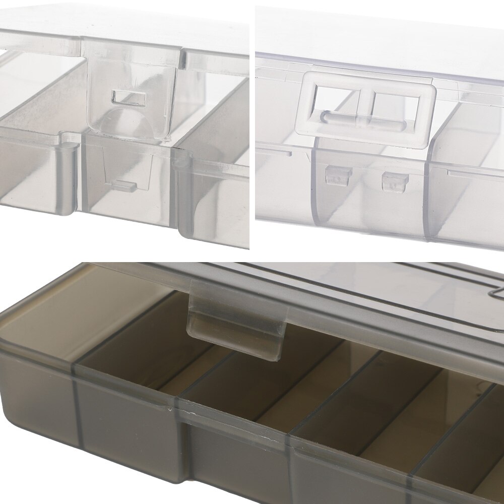 DONQL Fish Lure Hook Organizer Case Connector Plastic Storage Fishhook Box Fishing Tackle Box Fish Tool Accessories Storage Box