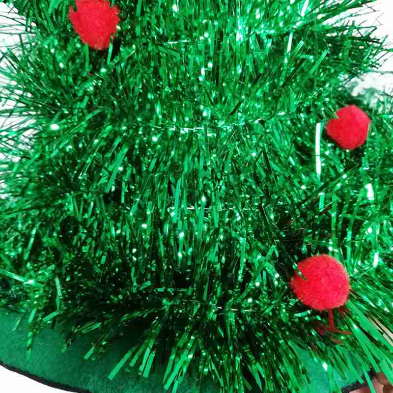 Kerstboom Hoed Op Hoofdband Voor Kerst Xmas Party Kerstman Kostuum Cap Decoraties Hoofddeksels