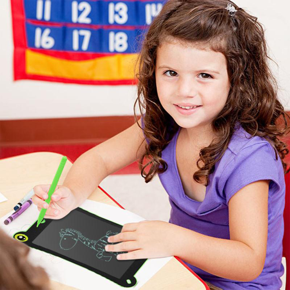 LCD Writing Tablet 8.5in Drawing Handwriting Pad Message Board Kids Writing Board Educational Mini Blackboard