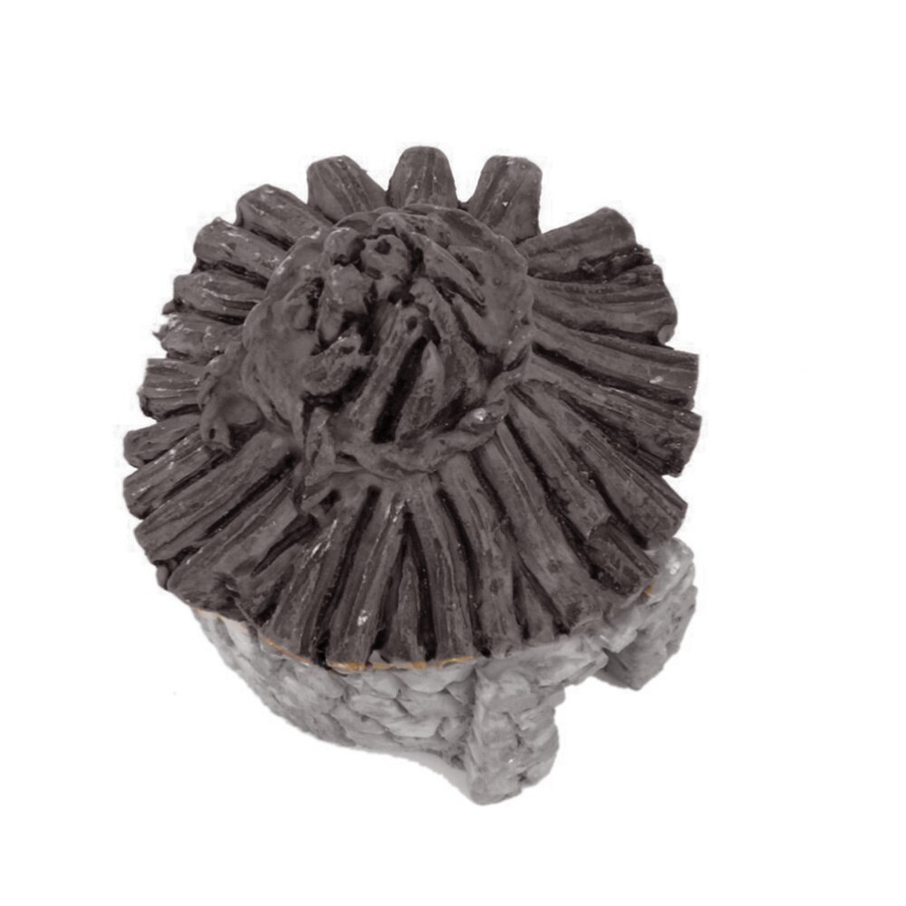 Aquarium Fish Tank Ornament Hars Rieten Huisje Mini Landschap Decoratie 4.3X2.5Cm Licht Paars