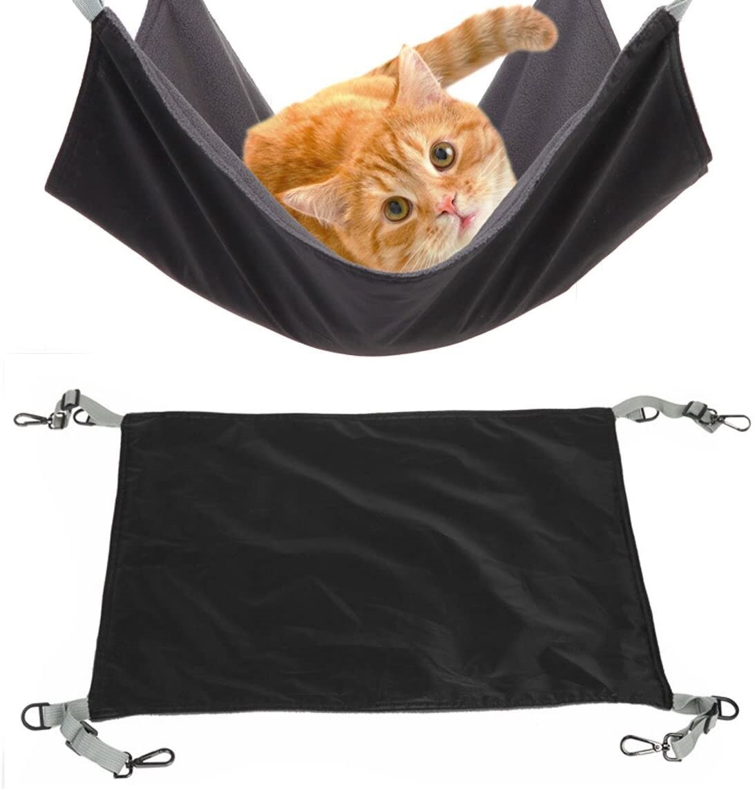 Forniture per animali domestici amaca piccola gatto letto sospeso amaca per gatti giapponese ottavino letto da campeggio per animali domestici a doppio strato per cani e gatti