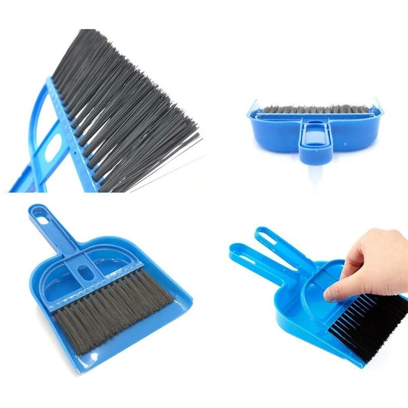 Mini Stof Pan En Borstel Set Voor Cavia Speelgoed, Hamster Cleaner Egel Benodigdheden, kleine Bezem En Stof Stof Voor Hamster Beddin