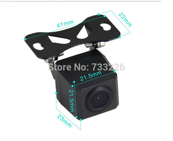 Rear view camera ccd/SONY CCD Night color car reversing system for universal camera Reverse rear camera Angle adjustable