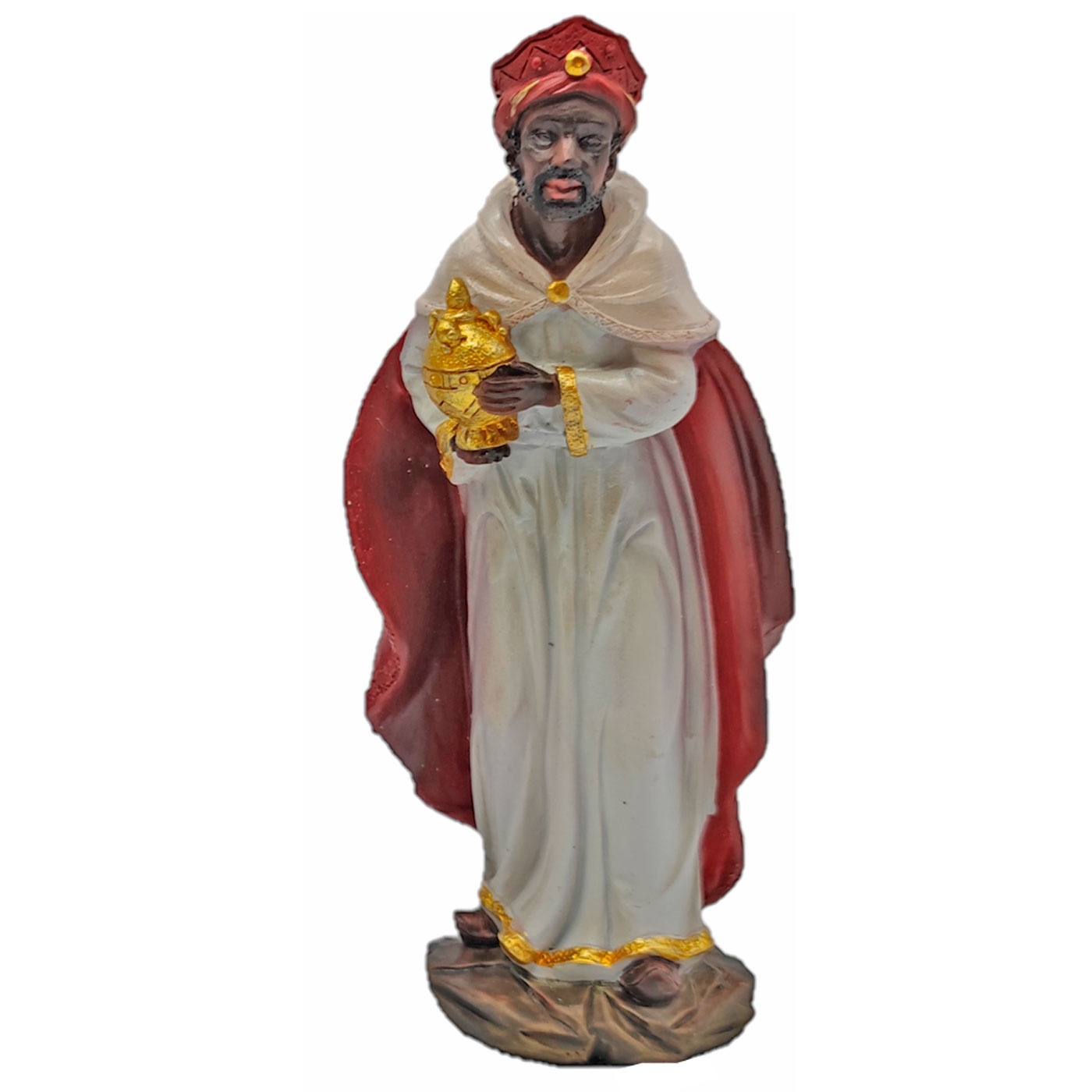 Oliver Art - Reyes magos para belén navideño, durexina, figuras decorativas nacimiento, pesebre, navidad, decoración tradiciona