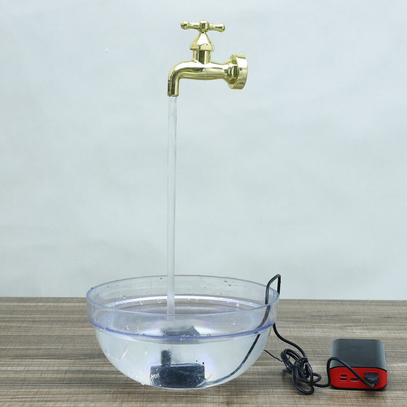 Invisible Flowing Spout Watering Can Fountain Floating Tap Fountain For Home Garden Courtyard Decoration Water Cans