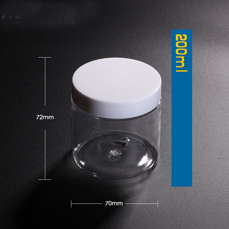 Transparent PET Plastic Sample Bottle Polyester Svample Vial, Five types (1,2,3,4,5)