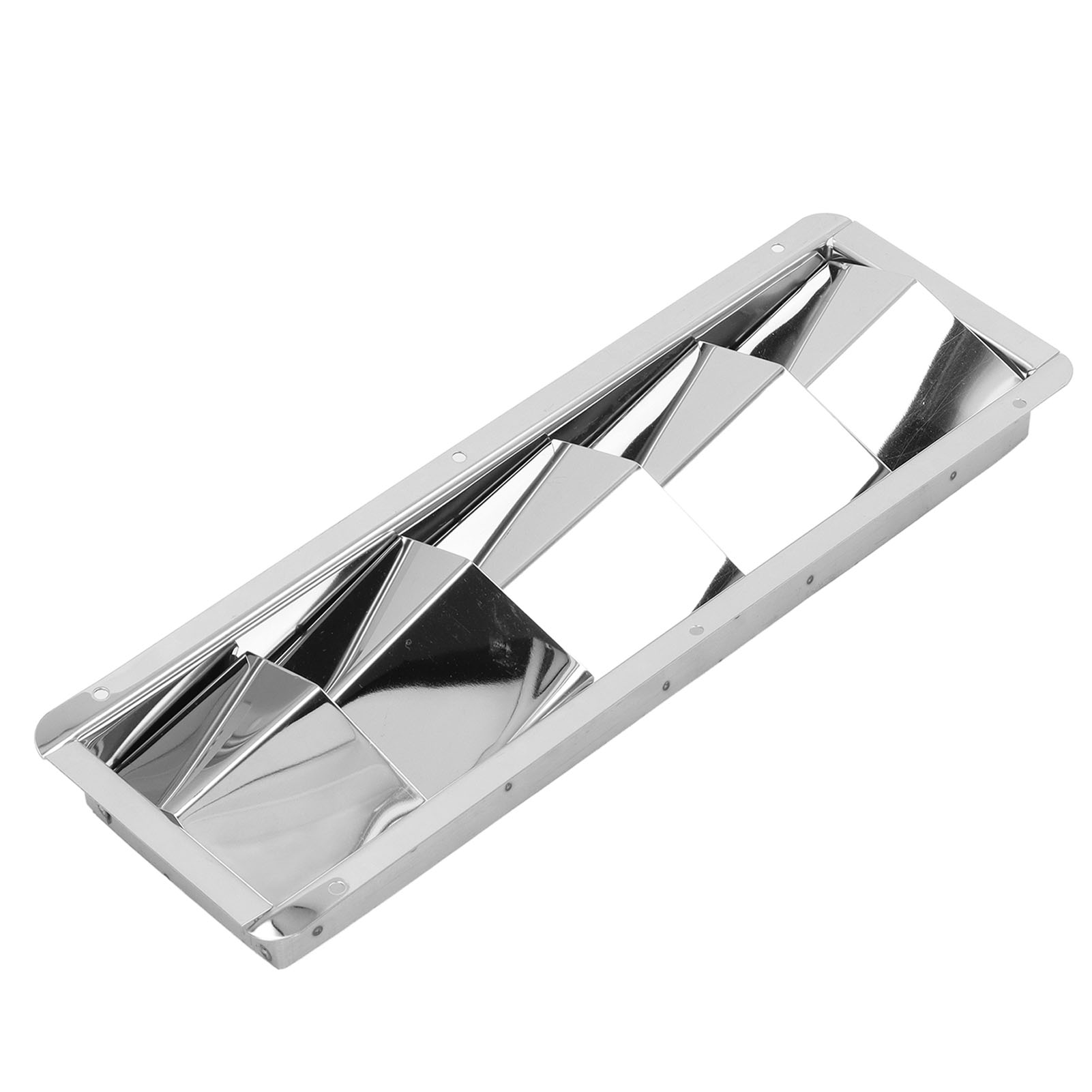 5 Slots Boat Louvered Vent Rectangle Anti Corrosion Anti Rust Boat Marine Stainless Steel Vent for Yachts Boat Blower Vent Cover