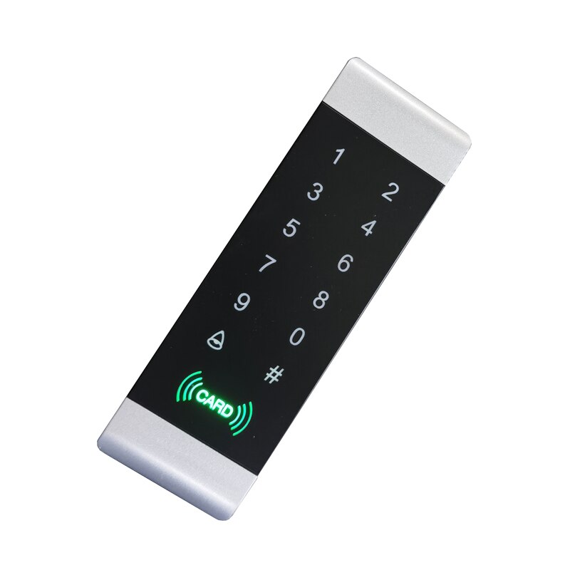 125KHZ MHZ RFID Keypad Standalone Access Controller Metal Case IP66 Waterproof Touch Key for Door Lock Gate Opener
