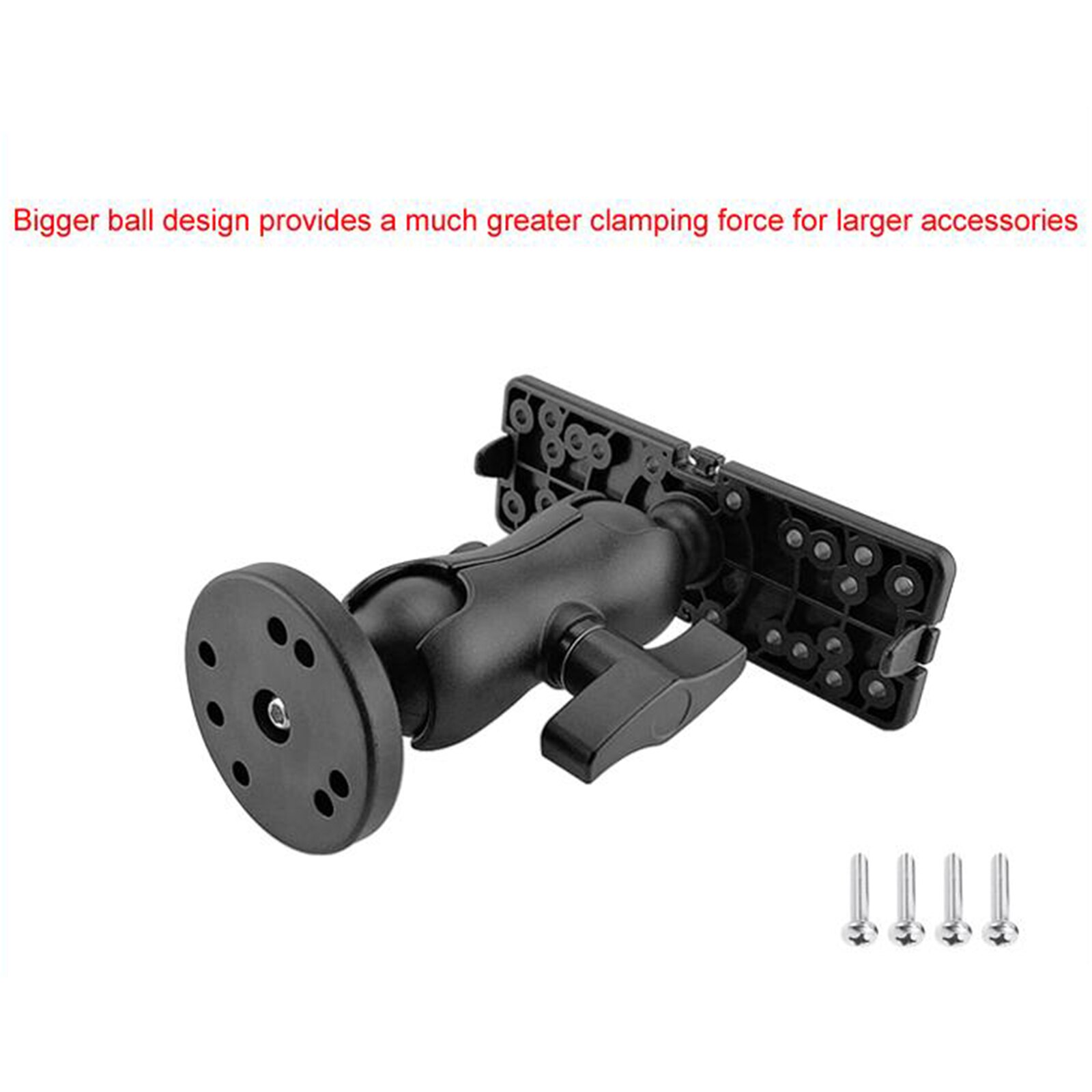 Marine Boat Fishfinders Mount Base Universal Mounting Plate Kayak Supporter