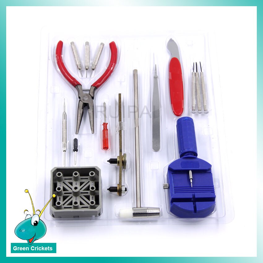 16 In 1 Horloge Gereedschap Diy Diagnostic Tool Onderdelen Horloge Reparatie Tool Kit Voor Horloge Klok Repair Tool