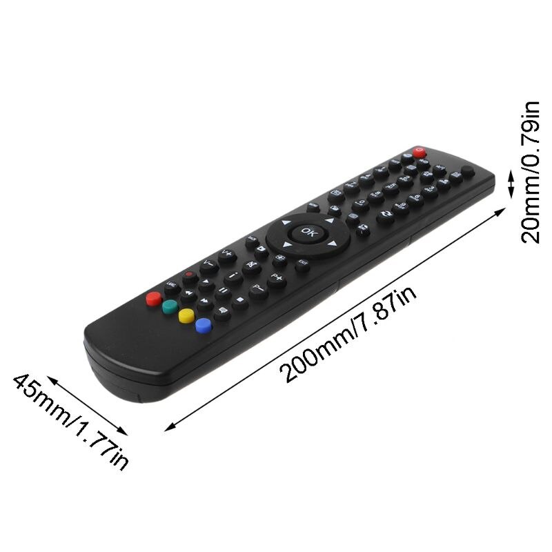 Remote Controller Replacement for Vestel Telefunken RC1912/for Celcus DLED32167HD/Toshiba/Hitachi/Teletech TV Models