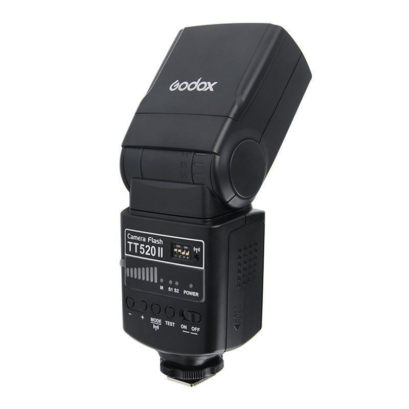 GODOX TT520II TT520 II Flash Speedlite para Canon EOS 1300D 800D 750D 760D 700D 650D 100D 80D 77D 60Da 5Ds 5Ds R 5D Mark IV 7D 6D