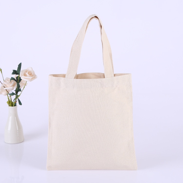 décontracté toile Shopper sacs sac pliable rétro Shopping sac à bandoulière sac à main pour hommes femmes