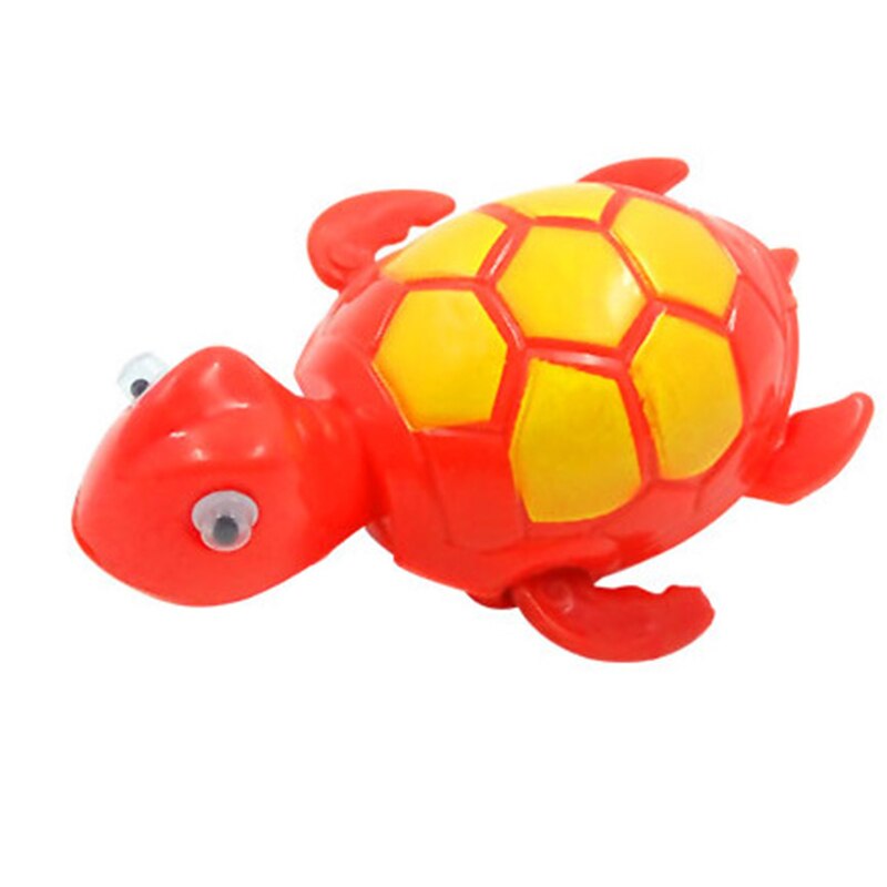 Baby Bath Toys Cute Cartoon Water Game Shower Toys Bathtub Bathing Clockwork Toy For Kid Duck Penguin Whale Children Play Water: Tortoise