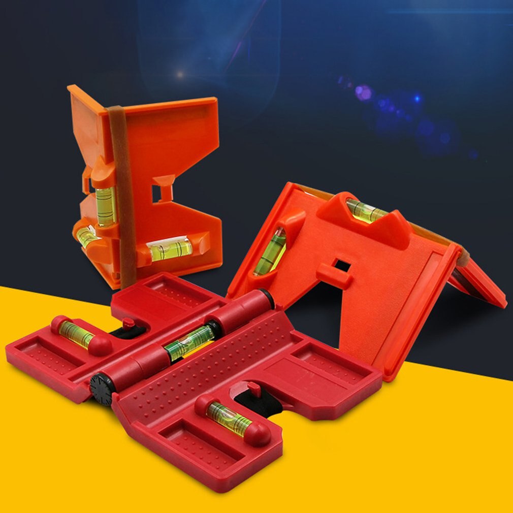 Adjustable Angle Tube Protractor With Magnetic Angle Ruler 3-in-1 Folding Angle Meter Protractor Horizontal Bubble Angle Ruler