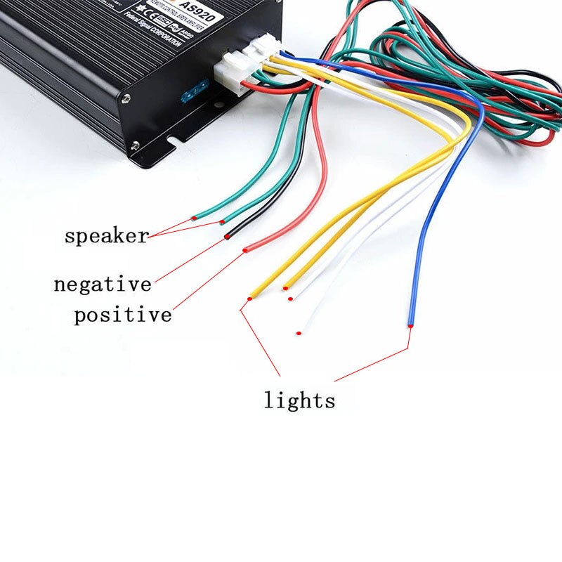200w 9 lyd bil sirene højttaler lastbil advarsel alarm politi sirene nød elektronisk horn pa mikrofon system trådløs fjernbetjening