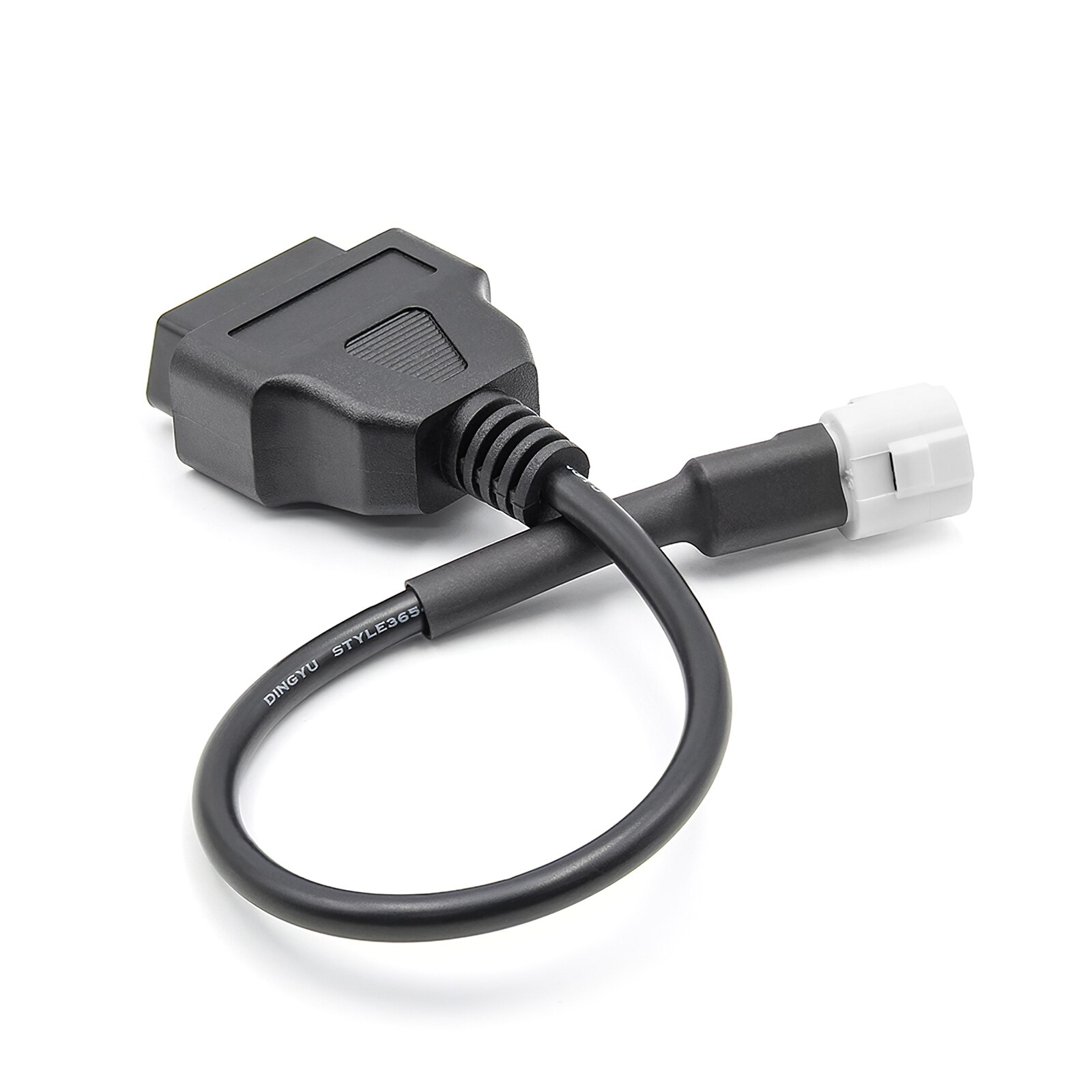 3Pin Motorcycle OBD Cable Plug Adapter Converter Cable For YamahaProfessional Diagnostic Cable Adapter Cable Protective OBD2