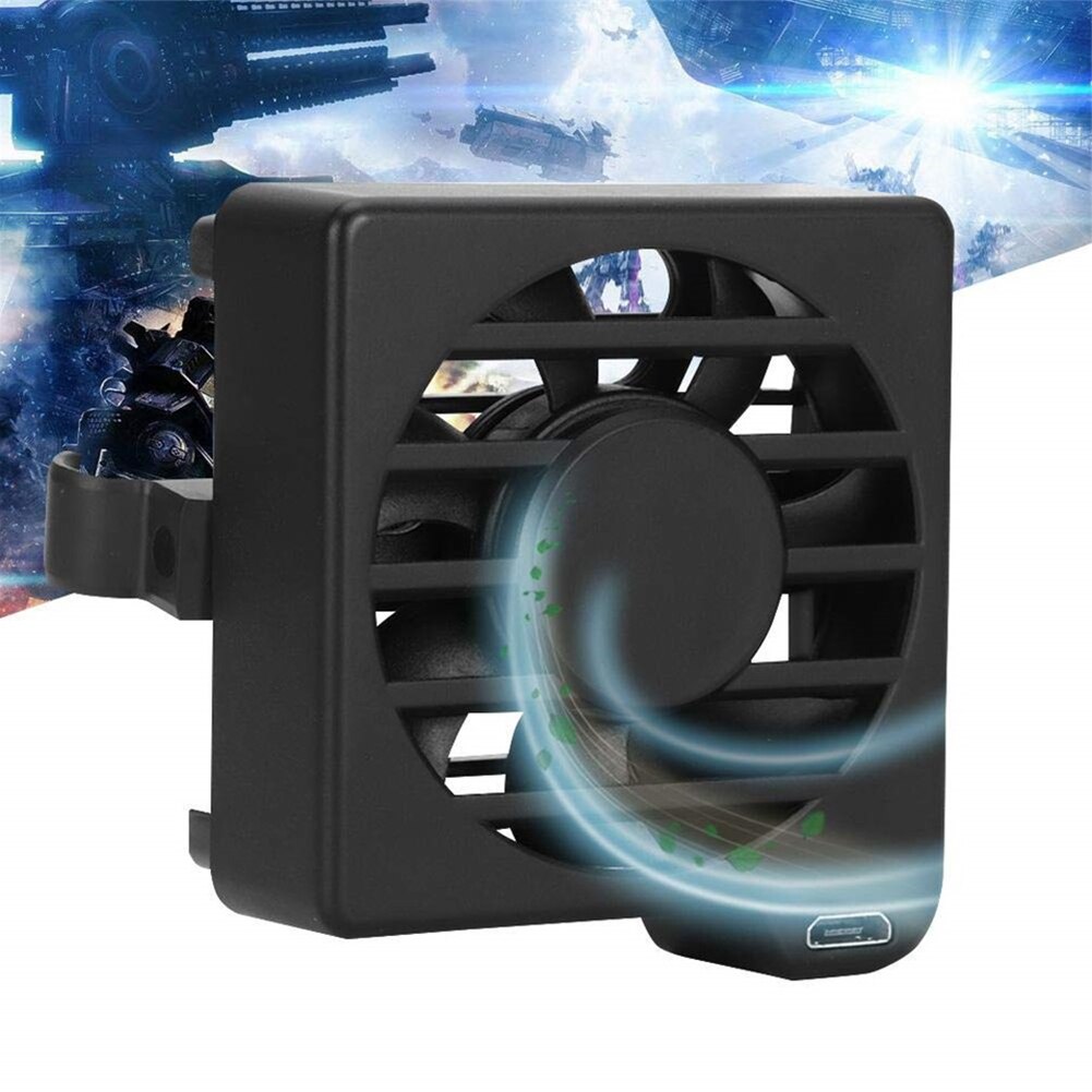 Mobile Phone Radiator Charger Phone Stand Holder Universal Smartphone Cooling Fan Cooler Mount Game Handle Desktop Holders