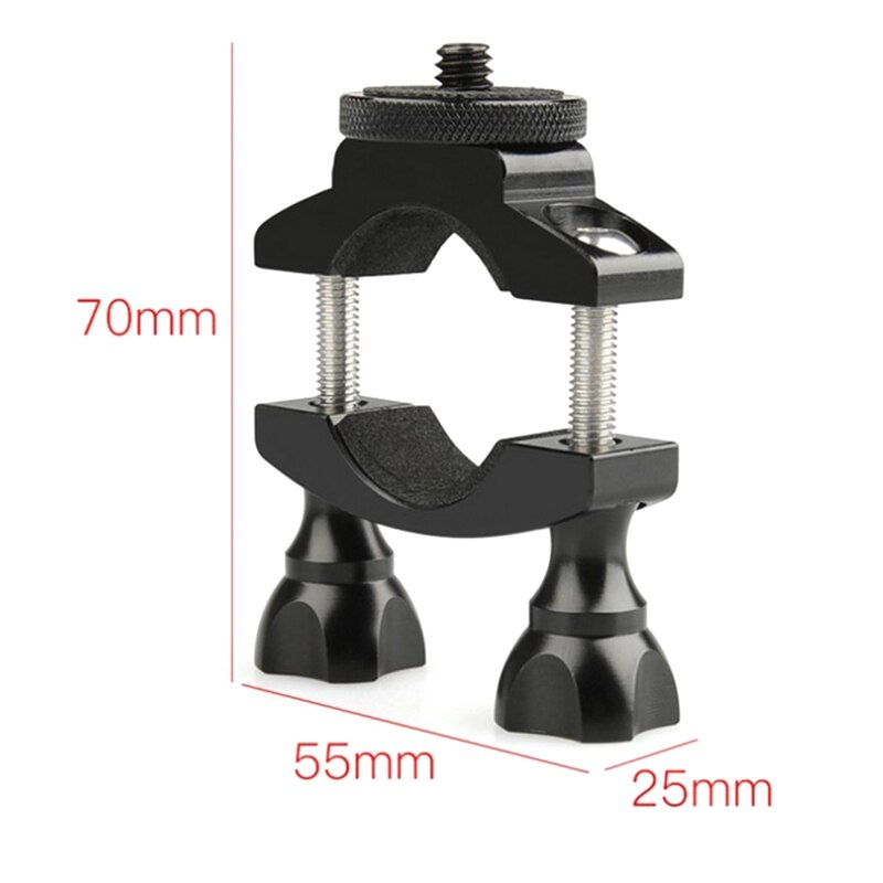 Damping Shock Absorber Mount Stand Bracket Tripod Kit Screw for Gopro Hero 8 Camera Bike Bicycle Fixed