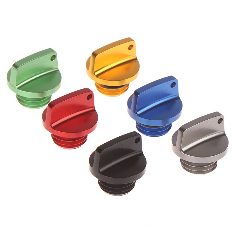 1Pc Motorcycle Engine Oil Filler Cap CNC Engine Oil Filler Screw Cover Plug