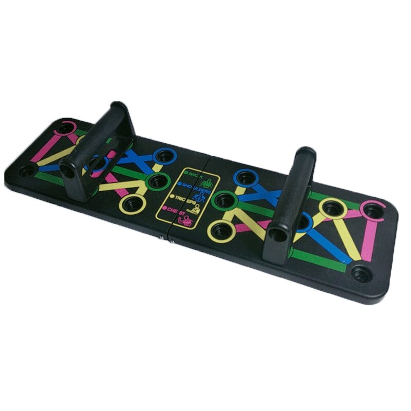 Detachable push-up bracket male fitness equipment home exercise pectoral arm brachio dorsi muscle I-shaped multifunctional board