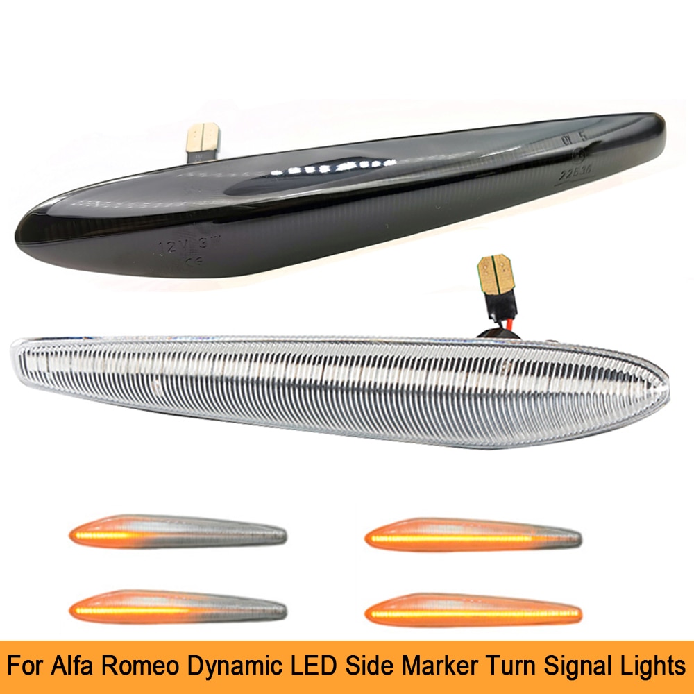 2x Led Sequentiële Dynamische Zijspiegel Knipperlicht Richtingaanwijzer Lamp Voor Volvo Xc60 2014 2015 2016 2017 Oem #31371878 31371879  34