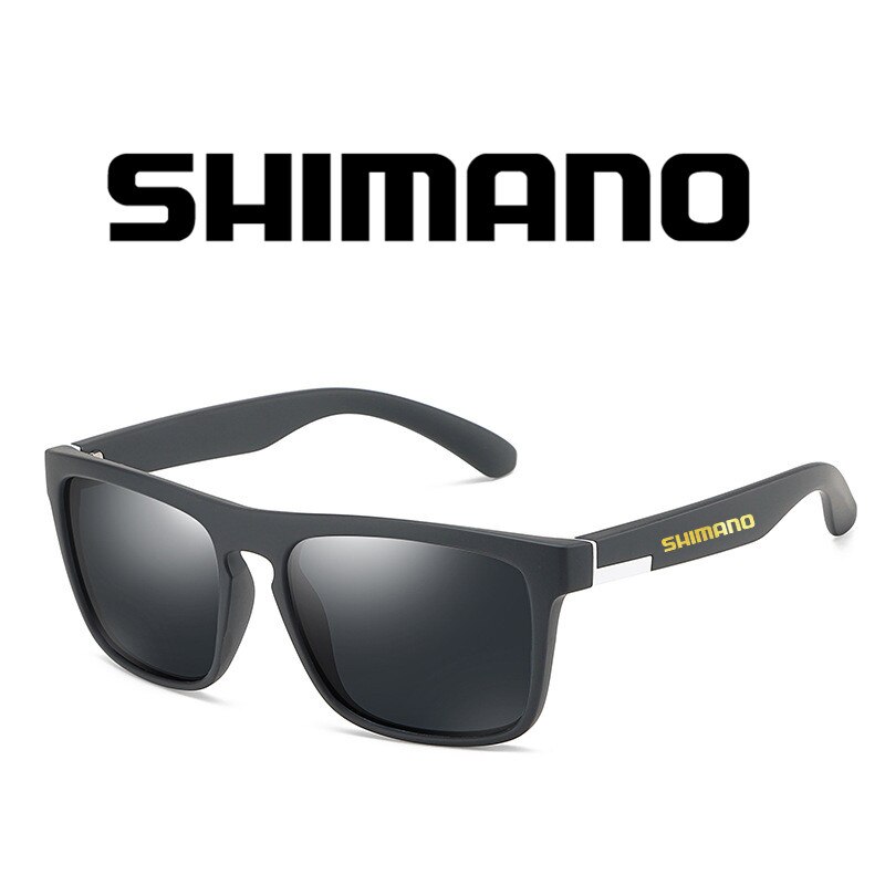 SHIMANO – lunettes de soleil polarisées Anti-ultraviolet pour homme, pour pêche en plein air, alpinisme, UV400, pour l'équitation et la conduite,: 704