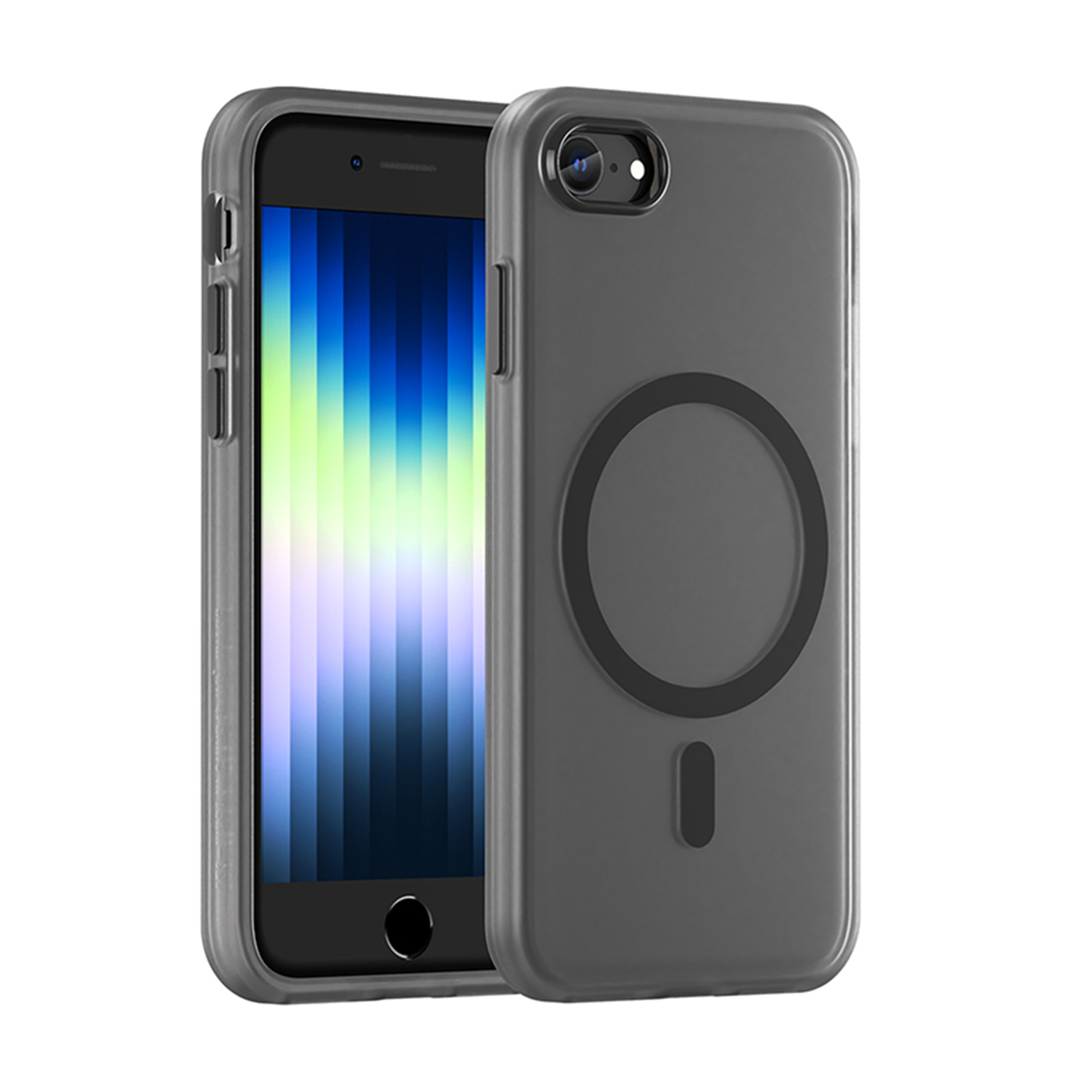 Luxury soft SE3 Magsafe protective case SE4 for iPhone 7 wireless charging Apple 8 magnetic jelly SE2 transparent protective cas