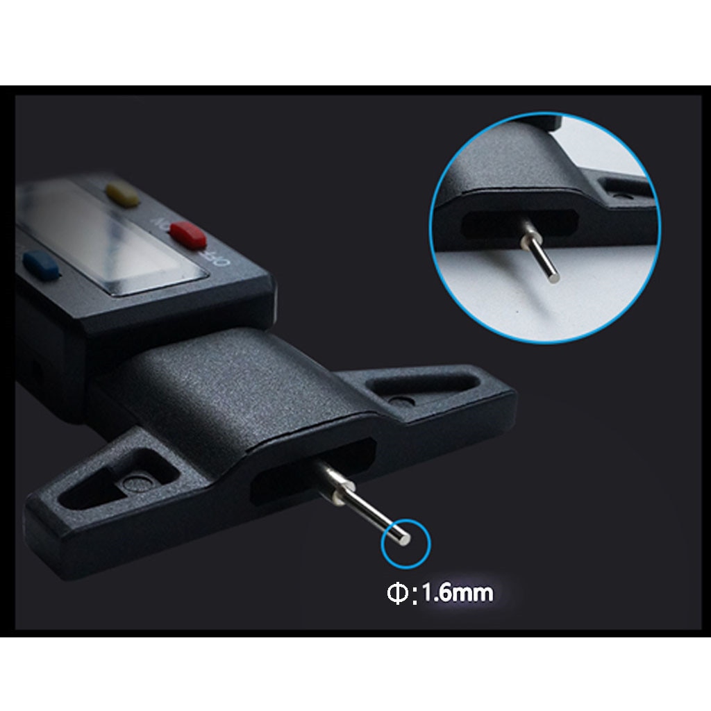 Type Pneumatic Spring Digital Pressure Mini Depth Gauge Digital Depth Gauge durable толщиномер для авто