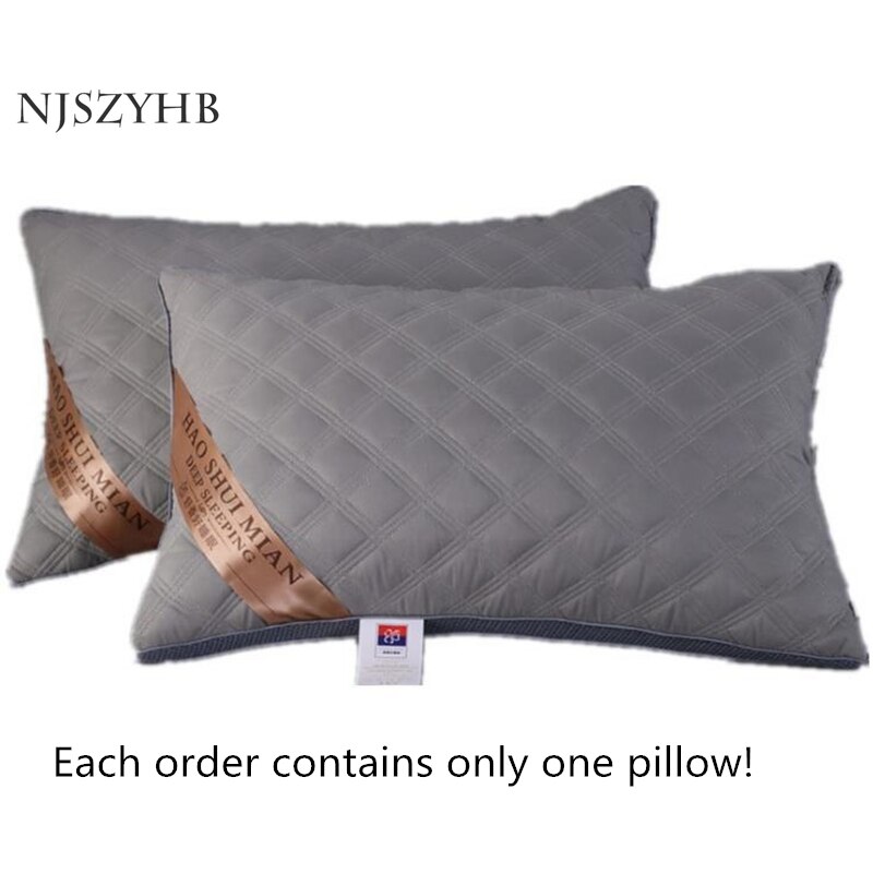 simple Double confortable cou oreiller hôtel oreiller étudiant dortoir plume cou oreiller