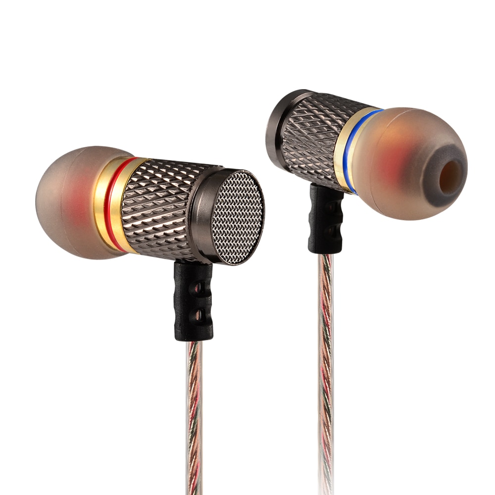Kz edr 1 ohrhörer, vergoldetes gehäuse, headset mit mikrofon, 3.5mm hifi-in-ear-monitor-bass-stereo-ohrhörer, bestellung