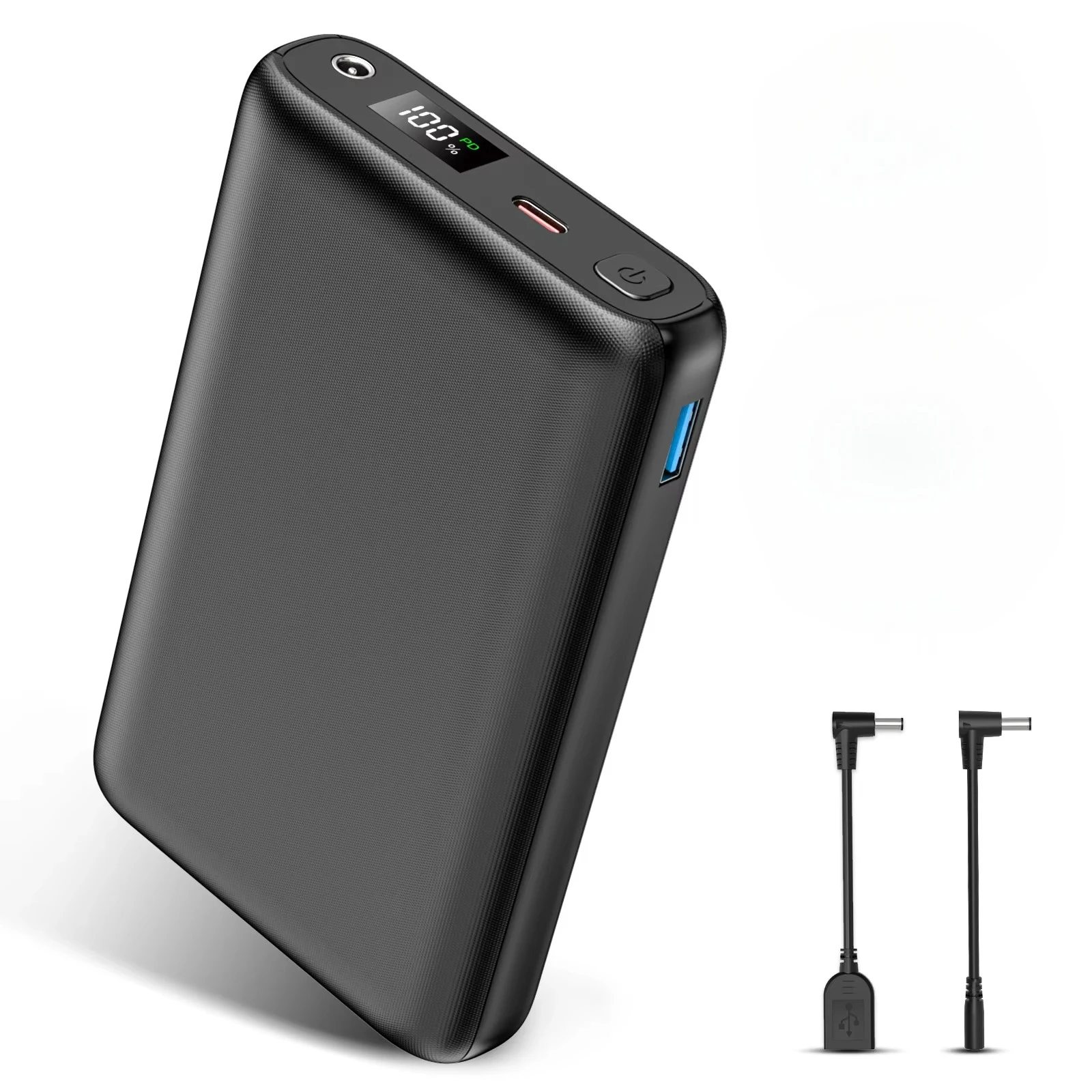 PowerBank 7.4V DC 30000/40000mAh batterie Portable alimentation Mobile pour chauffage veste gants équipement de chauffage électrique: Argent