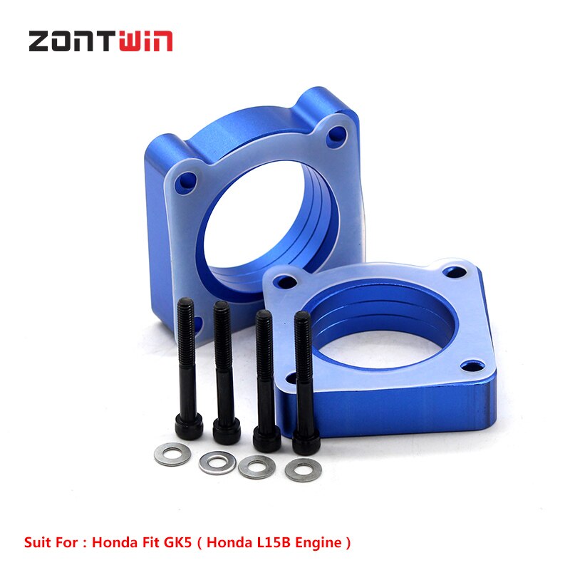 Forged Aluminum Alloy 6061-T6 Throttle Vortex Intake Gasket for Honda L15B Engine FIT GK5