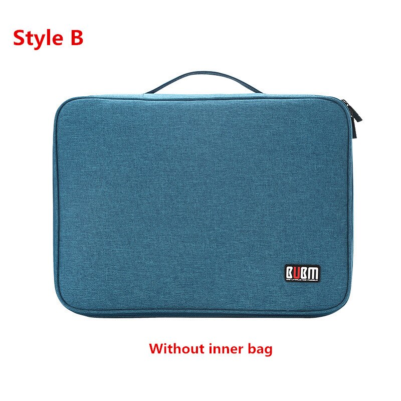 Multifunctional Briefcase Business Trip Certificate Organize Bag Office Worker Document Handbag File Storage Package Accessories: B Green