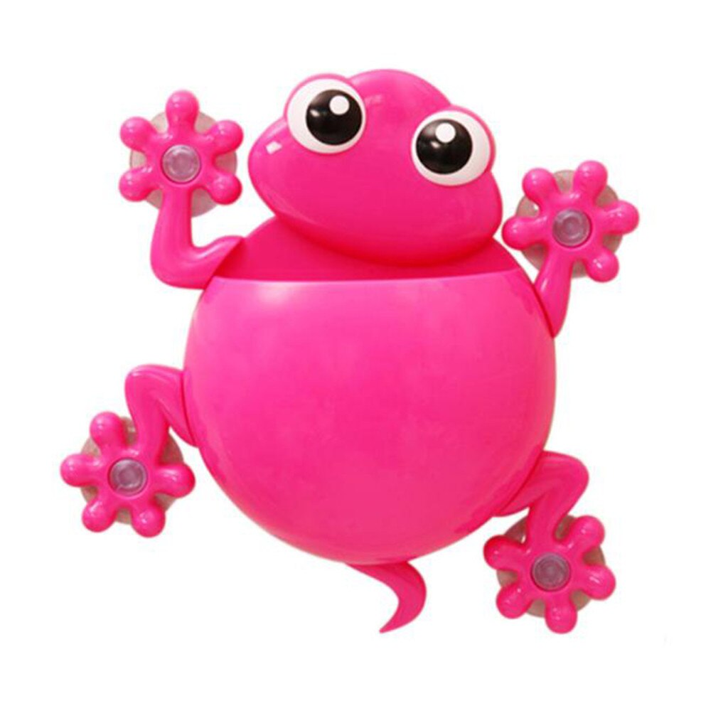 Cute Cartoon Kids Toothbrush Toothpaste Holder Wall Mounted Suction Cup Toothbrush Toothpaste Holder Bathroom Decor#45