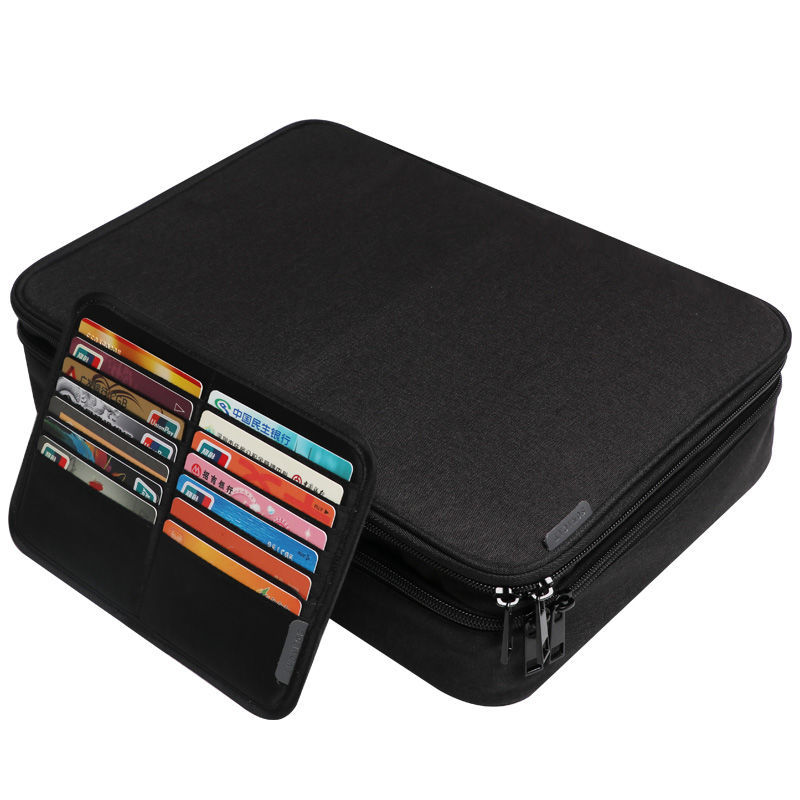 Bolsa de almacenamiento de documentos portátil para el hogar, maletín de oficina, Busines, viaje, accesorios de paquete de Material A4
