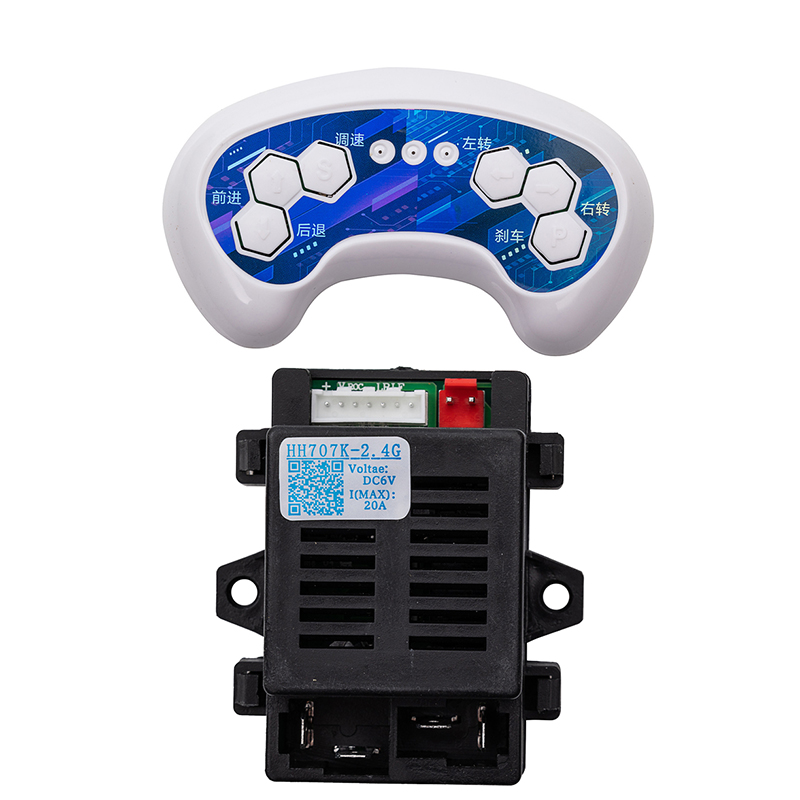 HH701K HH707K HH670K HH671K 2.4G Kinderen Elektrische Auto Bluetooth Afstandsbediening Ontvanger, Glad Start Controller: HH707K 6V set