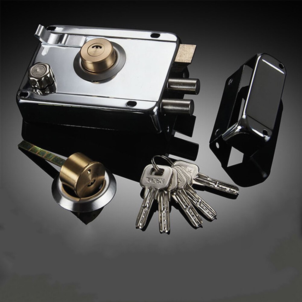 Deurslot Sterke Deadbolt Home Security Universal Exterieur Anti-diefstal Accessoire Roestvrij Staal Meerdere Verzekering Glad
