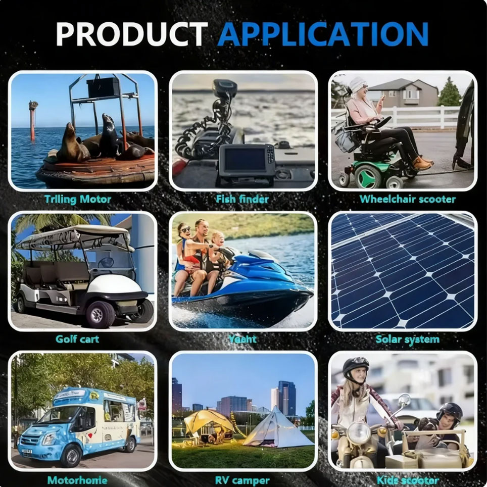 12v x 150ah litiumbatteri med inbyggd bms, lämplig för förvaring av husbil, off-grid-system, solenergisystem för marinbruk